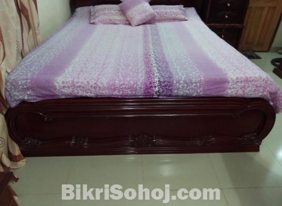 King size bed-(6/7) big bed